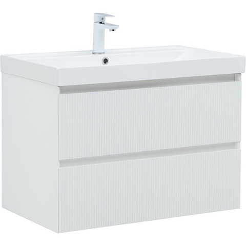 Aquanet 337156 Тумба Альтера 80 цв. белый матовый (337156)