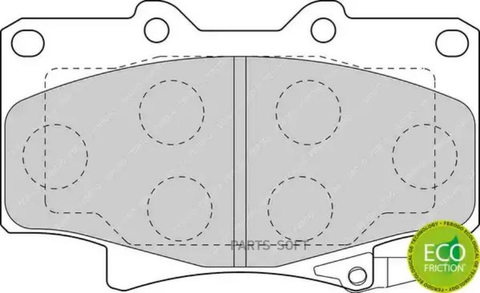 Колодки  FERODO   FDB1502