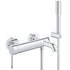 Смеситель для ванны с душевым набором Grohe  33628001