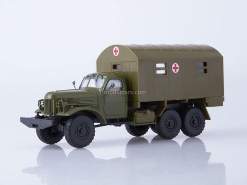 ZIL-157 KUNG-1M Medical khaki 1:43 Our Trucks #40