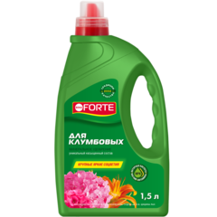 Минеральное удобрение для клумбовых растений, белых и розовых гортензий Bona Forte канистра 1,5л