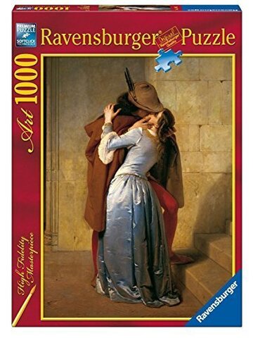 Puzzle пазлы Hayez: Der Kuss 1000p