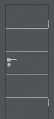 Дверь P-12 / Цвет Графит / Двери PROFILO PORTE