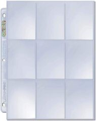 10 листов 3x3 для хранения коллекционных карт Ultra Pro Platinum Pages