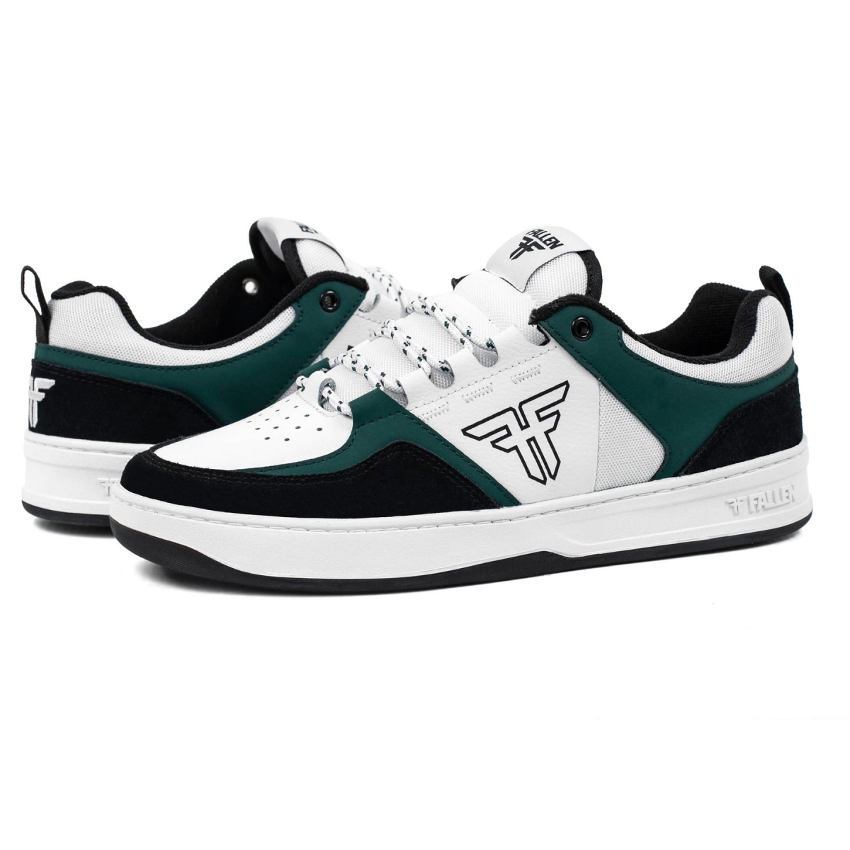 Green online fallen shoes