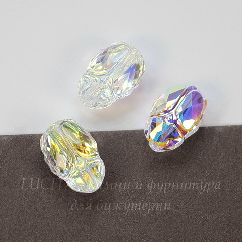 5728 Бусина Скарабей Сваровски Crystal AB 12 мм
