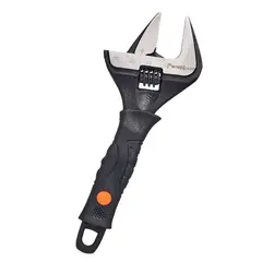 43-1-515 Ключ разводной двухкомпонентная рукоятка, тонкие губки, 150мм (макс 0-34мм) (РемоКолор)