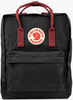 Картинка рюкзак городской Fjallraven Kanken 550-326 Black-Ox Red - 1