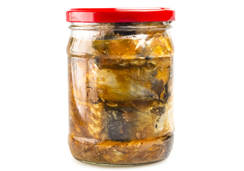 Сельдь Олюторская натуральная в масле, 500г