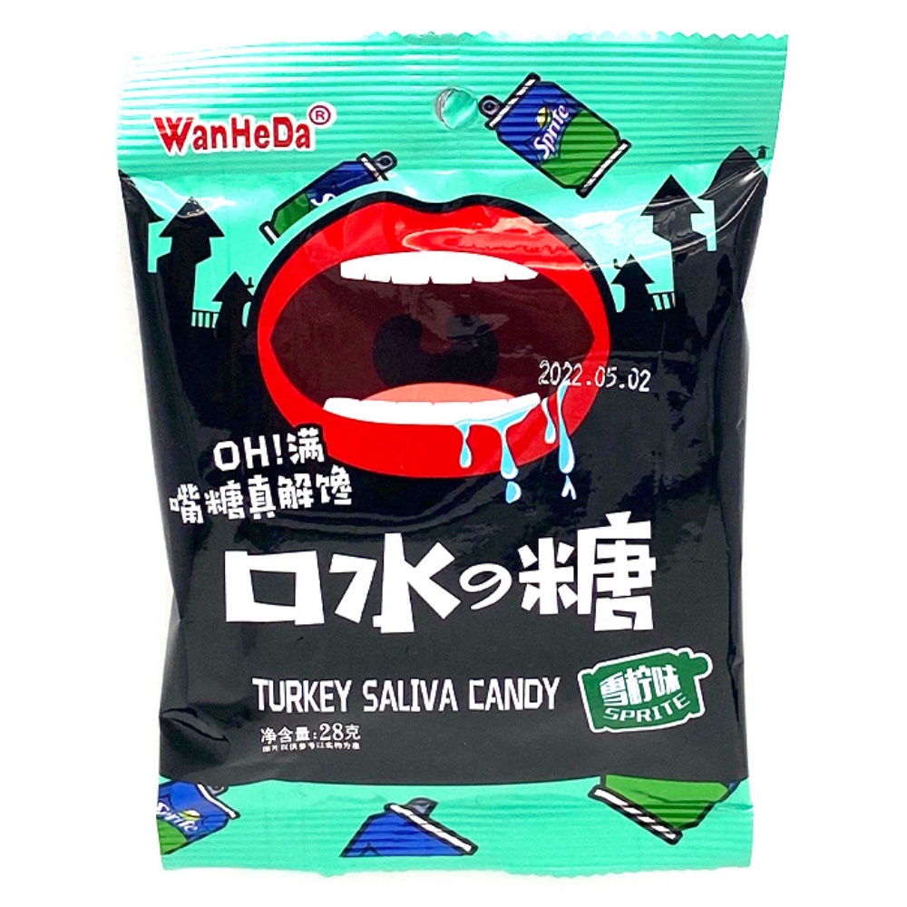 Конфеты WanHeDa Saliva Candy Sprite со вкусом спрайта, 25 г (Китай) 04352 –  купить по цене 55 ₽ в интернет-магазине ohmygeek.ru