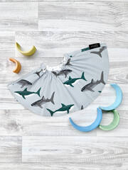 Двусторонний нагрудник Mjölk Акулы