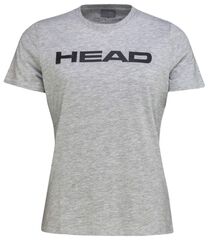 Женская теннисная футболка Head Club Lucy T-Shirt - grey melange