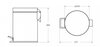Cezares OLIMP-BSC-02 OLIMP-BSC-02 Корзина, бронза
