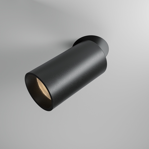 Встраиваемый светильник Maytoni Focus led DL125-L12-4K-TRS-B