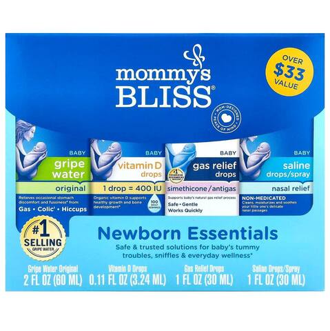 Mommy's Bliss Newborn Essentials, набор из 4 предметов