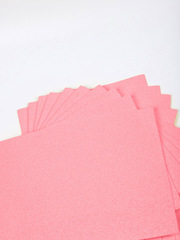 Фоамиран глиттерный, р. 20х30 см, 2 мм, розовый