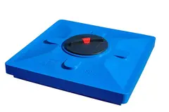 Бак для душа Пластерра SH 150 л.(960x960x290см;синий) - арт.561530