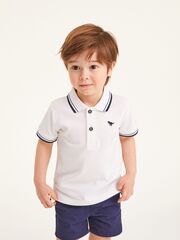 Поло для мальчика Next 966-151, Белый