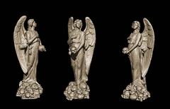 Силиконовый молд Ангел с черепами № 2099