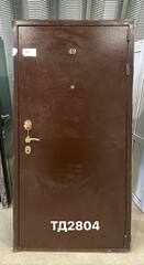 Дверь металлическая Б/У 206(в) х 103(ш) Входная