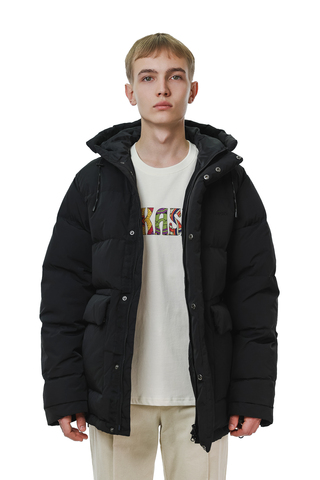 Пуховик Ymkashix HTF Logo черный