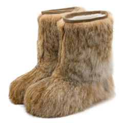 Унты укороченные женские из рыси