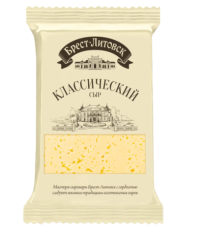 Сыр Брест Литовск Классический 45% 200г, шт