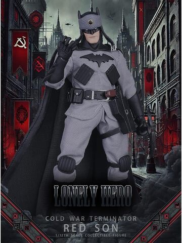 Фигурка Бэтмен из мультфильма Супермен Красный сын 1/12