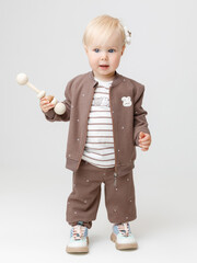 жакет  для девочки  КР 302900/капучино 1312 Н087 к661