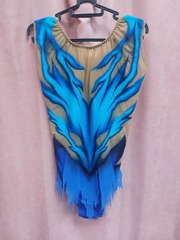 Купальник для художественной гимнастики без страз рост 128 см НОВЫЙ