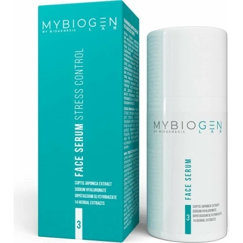 MYBIOGEN By Biogenesis Lab Увлажняющая сыворотка для лица 30 мл | Face Serum 3 Stress Control