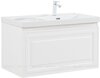 Aquanet 365938 Тумба с раковиной Агата 90 L 1 ящ. цв. белый сатин (365938)