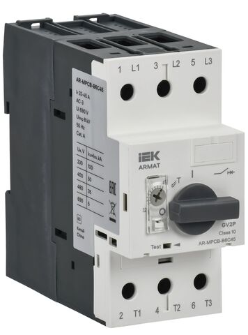 ARMAT Авт. выкл. защиты двигателя B6 GV2P 32-45А IEK