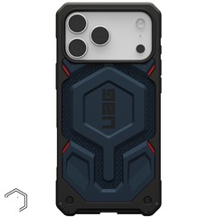 Чехол Uag Monarch Pro Case для iPhone 17 Pro Max, Синий | Kevlar Mallard