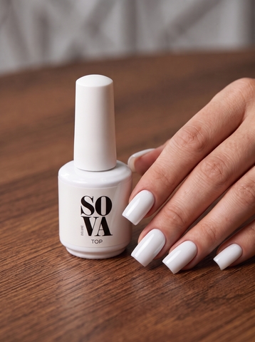 Sova De Luxe Top Color 6(БЕЛЫЙ), 15 мл