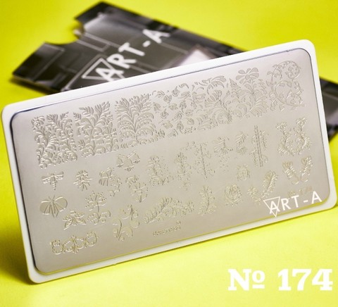 Пластина для стемпинга Art-A 174