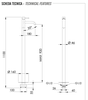 Remer X18RP Смеситель для раковины Remer X Style X18RP, медь брашированная