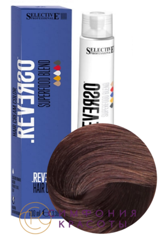 Крем-краска без аммиака Reverso Hair Color 6.05 Темный блондин 