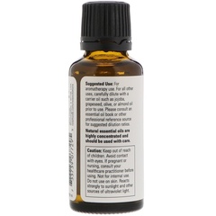 Now Foods, Essential Oils, Lemon & Eucalyptus Blend, 1 fl oz (30 ml)