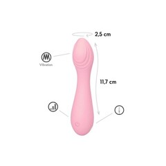 Мини вибратор Mephona, цвет Розовый (SOLAR)