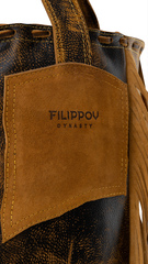 Боксерский мешок EXCLUSIVE BRAS FILIPPOV 150см/50см/73кг, коричневый