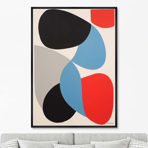 ArtNoMore - Репродукция картины на холсте Falling up into these colors, No 1, 2024г.