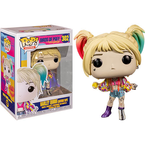 Funko POP! DC. Birds of Prey: Harley Quinn (Caution Tape) (302