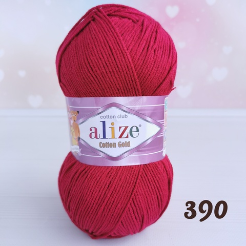 ALIZE COTTON GOLD 390, Вишня