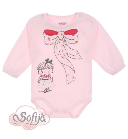 Боди Sofija Pipi с принтом Бантик