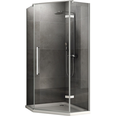 Abber Ewiges Wasser AG05090 Душевой уголок, 90x90x195, цвет: хром