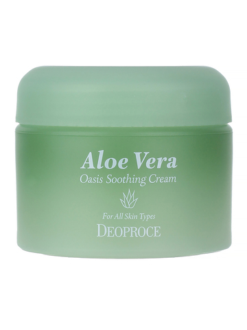 Крем для лица питательный с алоэ DEOPROCE