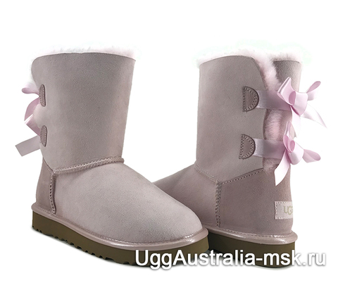 UGG Bailey Bow II Metallic Pink