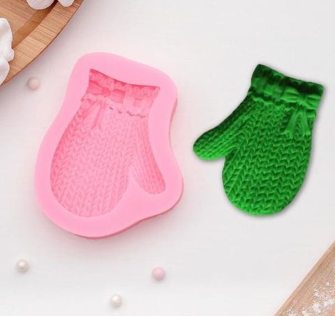 Молд Варежка, 7,5х6, Арт.СЛ-376, силикон