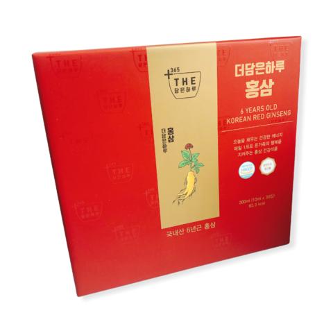 The dam-eun halu 6 year old korean red ginseng kid 10ml x 30pc